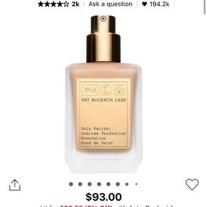 Pat McGrath Sublime Skin Fetish Foundation 11